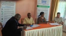 signing of MOU with SNV